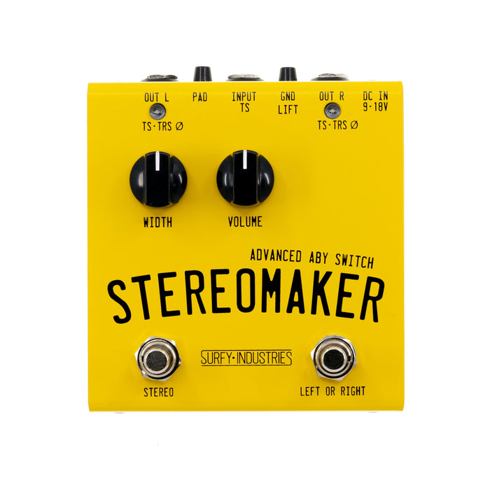 Surfy Industries | StereoMaker | Advanced ABY Switch | Pseudo Stereo Effect