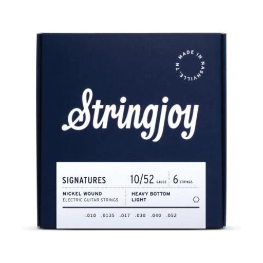 Stringjoy | Signatures | Heavy Bottom Light Gauge (10 - 52) | Nickel Wound | Electric Guitar Strings (SJ - HVY10) - Gsus4