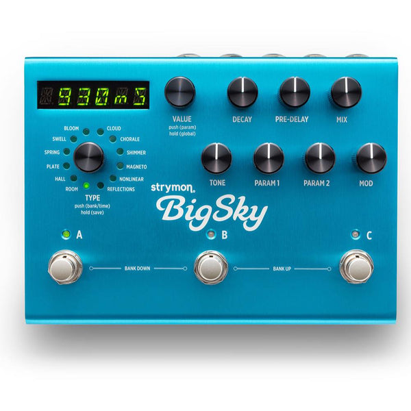 Strymon | BigSky | Multidimensional Reverb Pedal - Gsus4
