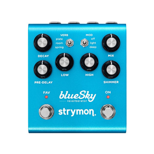 Strymon | BlueSky V2 | Reverberator Pedal | w/ Analogue JFET & ARM DSP (SN - BLUE - SKY - 2) - Gsus4