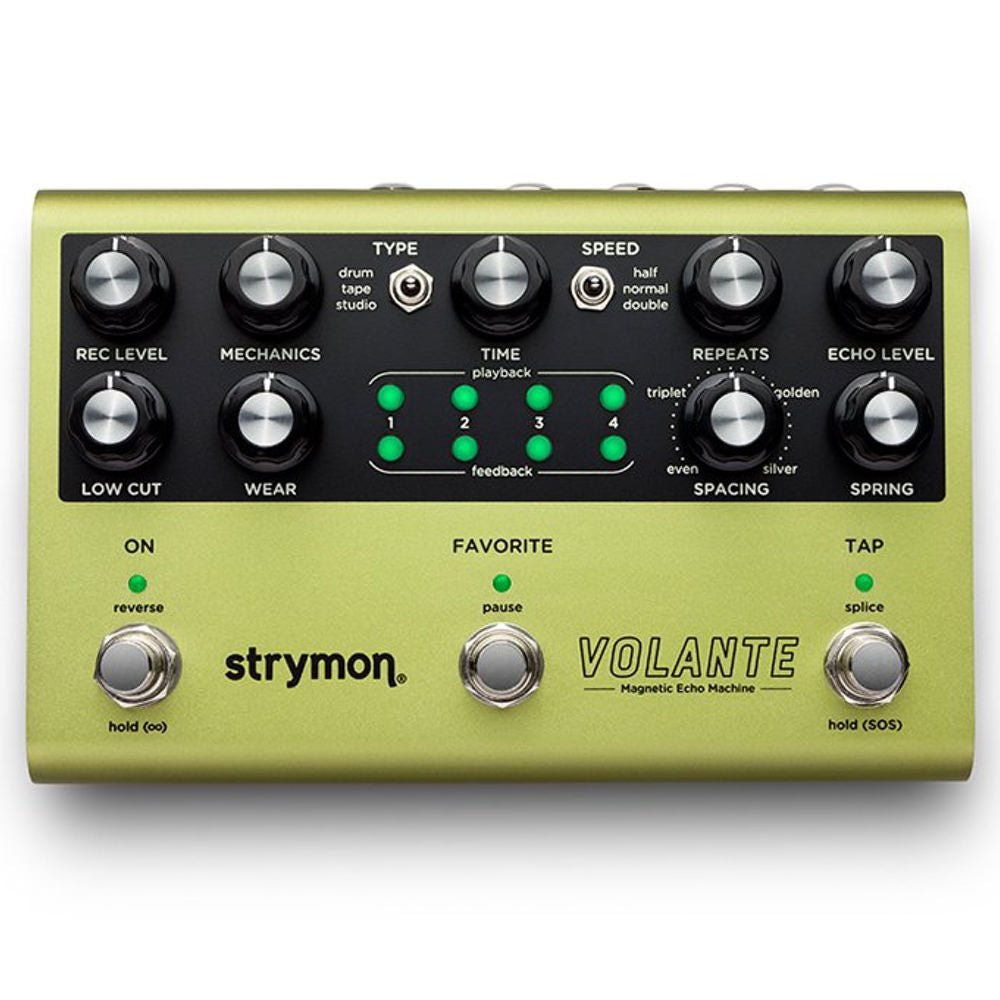 Strymon | VOLANTE | Magnetic Echo Machine | Stereo Multi-Head