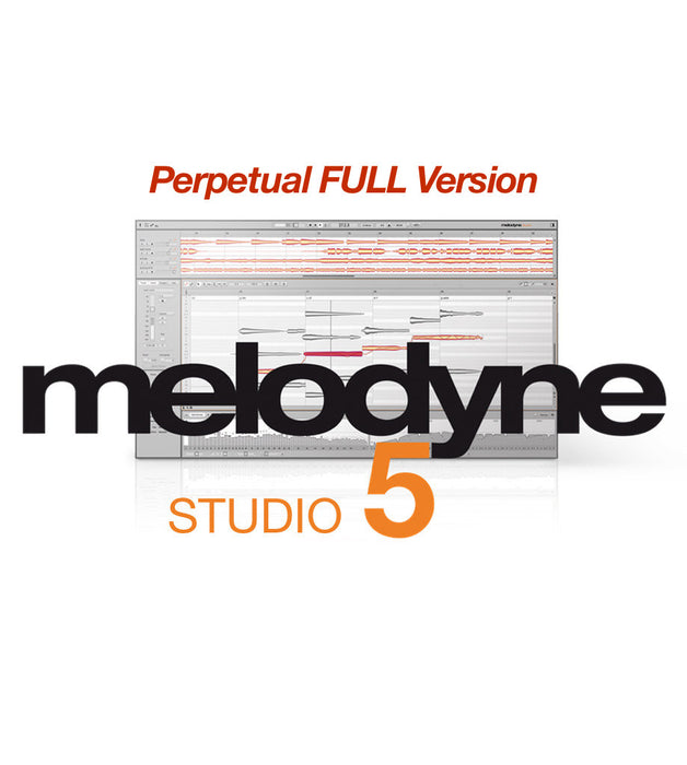 Celemony | Melodyne 5 STUDIO | Complete Polyphonic Pitch and Time Editing | Perpetual FULL Version