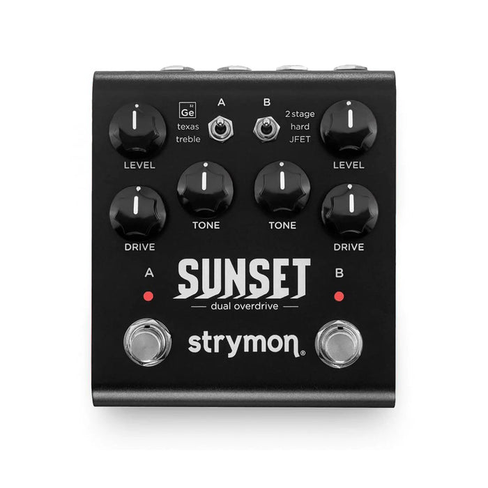 Strymon | SUNSET | Midnight BLACK Edition | Dual Overdrive Pedal