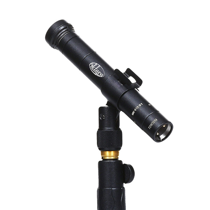 Oktava | MK-012-03 | Moldular Small Diaphragm Condenser Microphone | w/ Hyper, Cardioid & Omni Capsule | Black