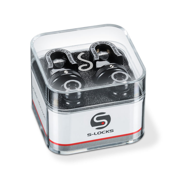 Schaller S-Locks Pair Guitar Strap Locks w/ NEW Silent Design — Gsus4