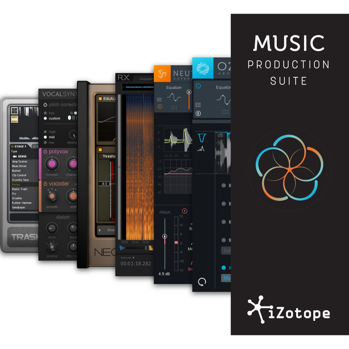 iZotope | EDU | Music Production Suite 2.1 | O8N3 Adv, Tonal Balance Ctrl, RX 7 Std, Nectar 3 and more - Gsus4