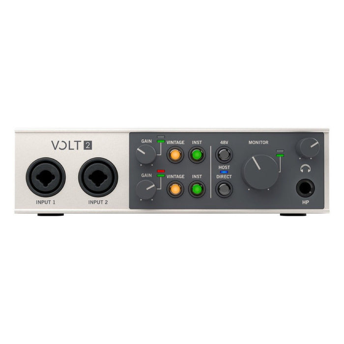 Universal Audio | Volt 2 | Studio Pack | 2-in / 2-out USB-C Audio Interface, Mic & Headphone