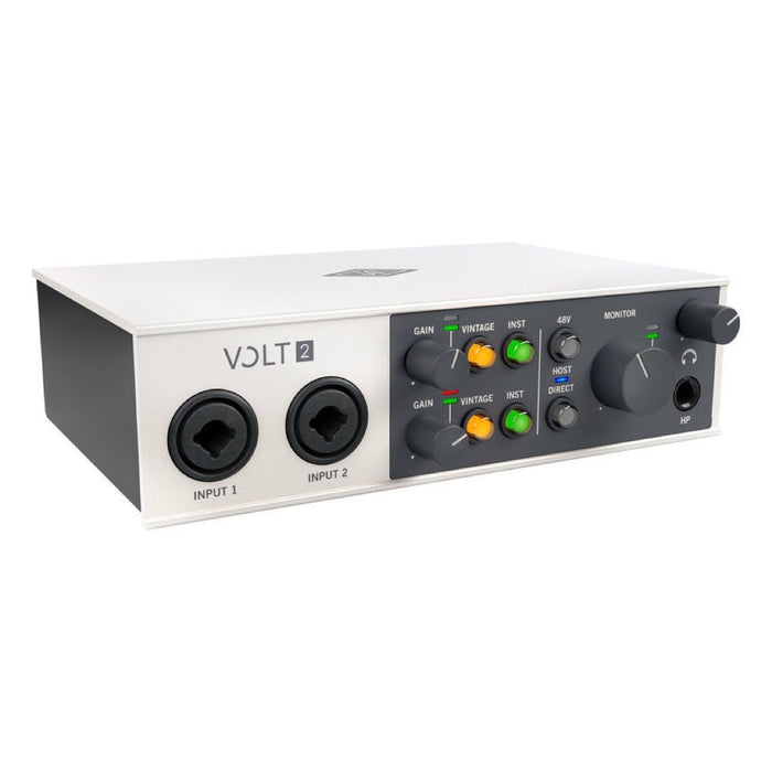 Universal Audio | Volt 2 | Studio Pack | 2-in / 2-out USB-C Audio Interface, Mic & Headphone