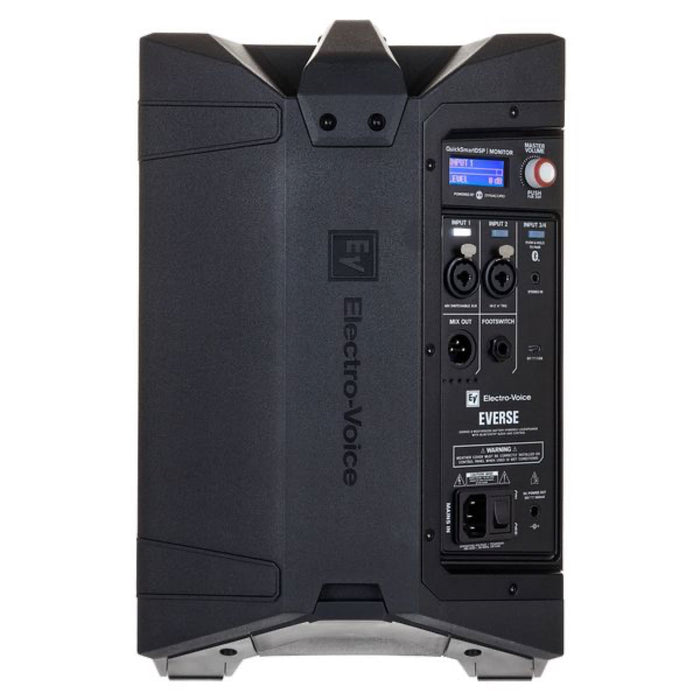 Electro-Voice | EV EVERSE 8 | Battery-Powered PA Speaker | Weatherized | Bluetooth | Black