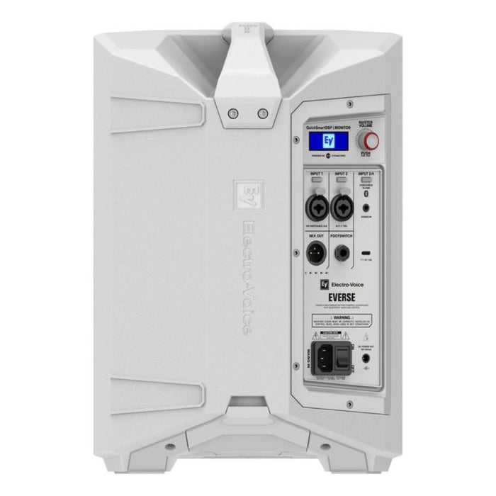 Electro-Voice | EV EVERSE 8 | Battery-Powered PA Speaker | Weatherized | Bluetooth | White