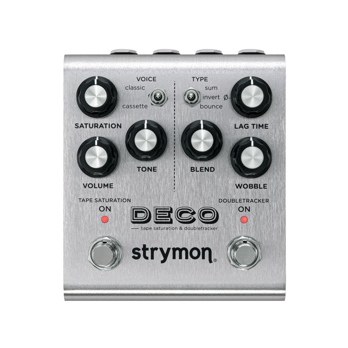 Strymon | DECO V2 | Tape Saturation & Doubletracker Delay Pedal | w/ Analogue JFET & ARM DSP