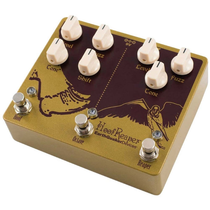 Earthquaker Devices | Hoof Reaper Dual Fuzz V2 | 2-Ch Fuzz w/ Separate Octave-Up