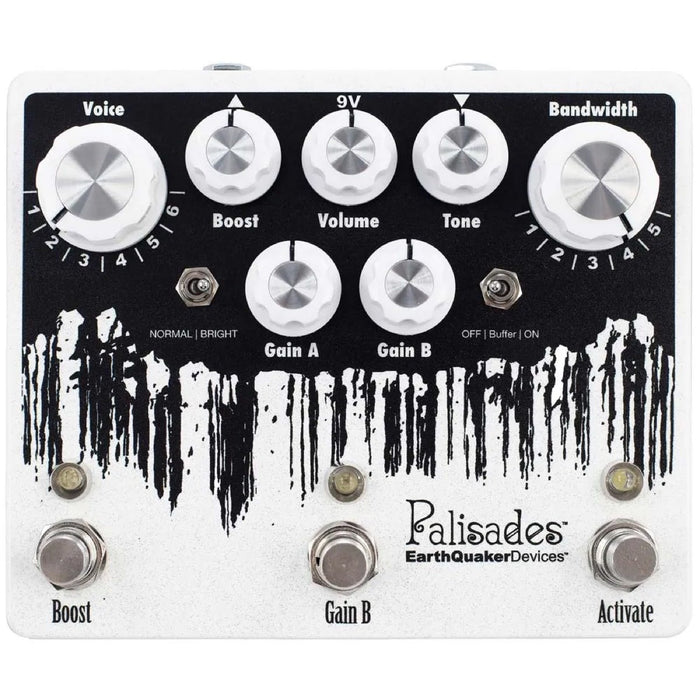 Earthquaker Devices | Palisades Mega Ultimate Overdrive V2 | 2-Ch Overdrive / Distortion w/ Boost
