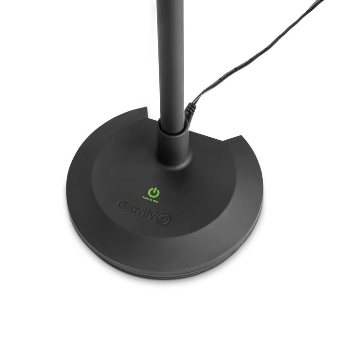 Gravity | LEDPL2B | Dimmable LED Desk & Piano Lamp | w/ USB Charging Port