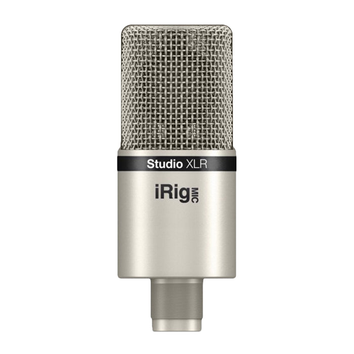 IK Multimedia | iRig Mic Studio XLR | Studio Condenser Mic | Silver - Gsus4