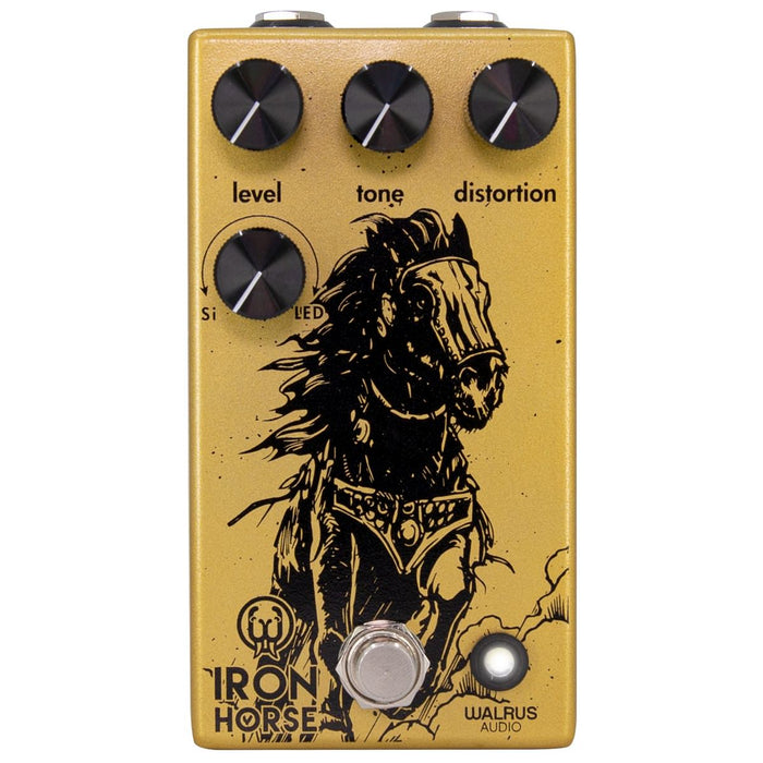 Walrus | IRON HORSE V3 | LM308 Distortion | w/ Clipping Blend