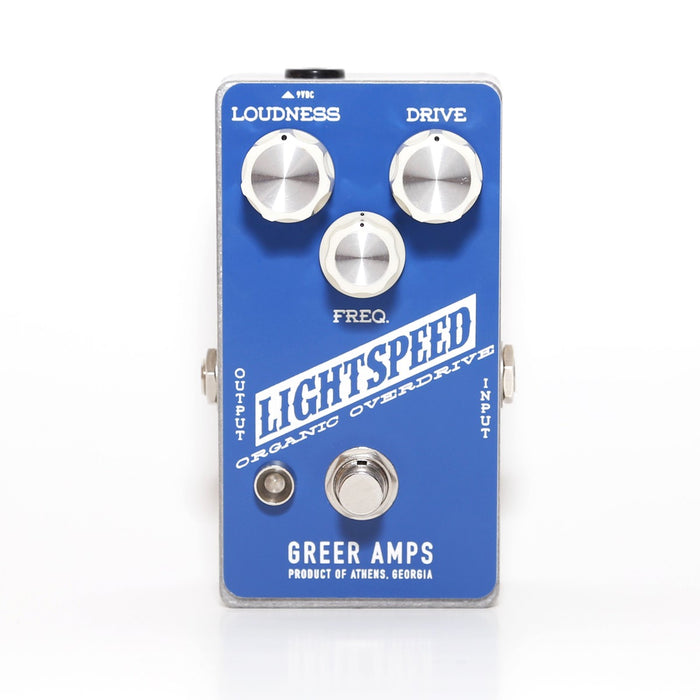 Greer Amps | Lightspeed | Organic Overdrive | Standard Blue