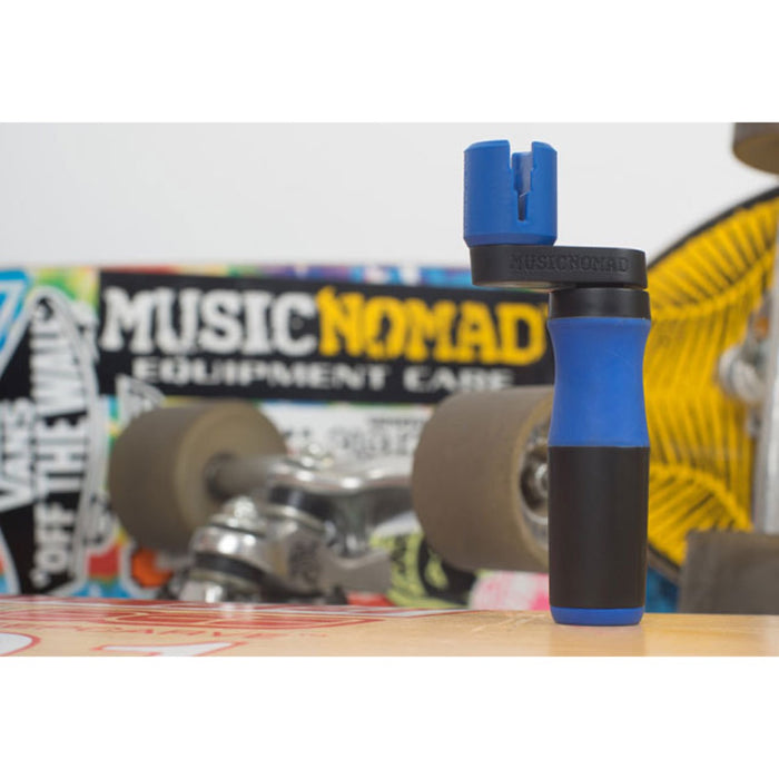 Music Nomad | MN221 | Grip Winder | Rubber Lined & Dual Bearing Peg Winder | Fits All Types of Guitars