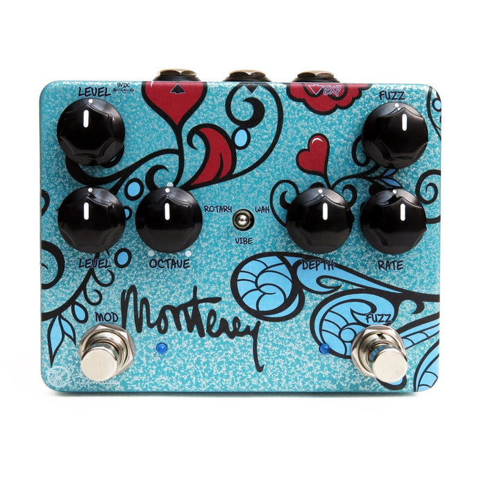 Keeley | Monterey | Neo-Vintage Effects | Fuzz, Rotary, Vibe & Auto Wah