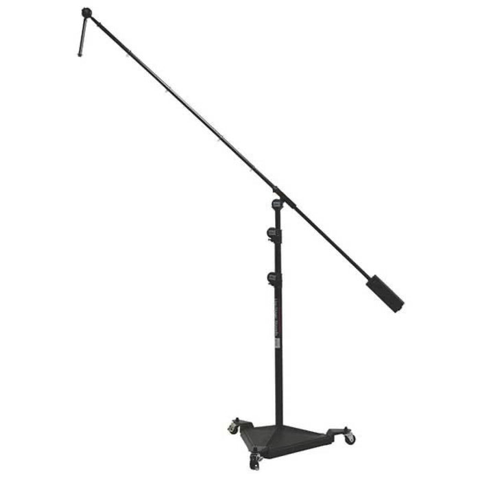 On-Stage | OSSMS7650 | Studio Boom Mic Stand | w/ 7Kg Base & Removable Casters | for Studio & Choirs