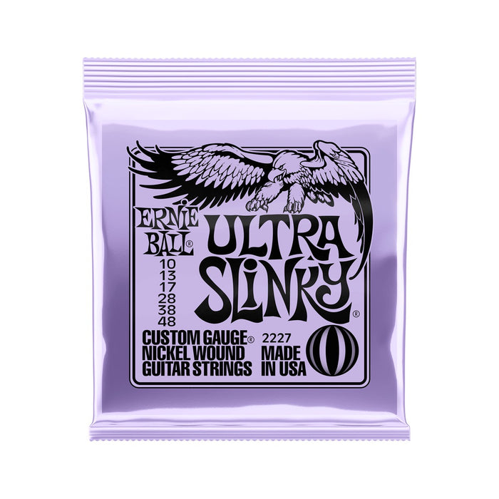 Ernie Ball | Ultra Slinky | Nickel Wound ELECTRIC Guitar String | 10-48 | P02227