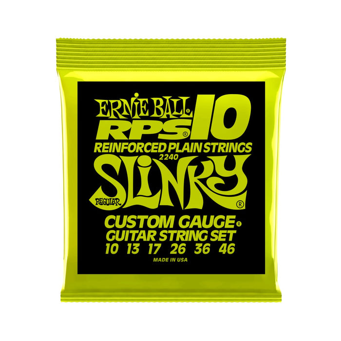 Ernie Ball | Regular Slinky | RPS Nickel Wound ELECTRIC Guitar Strings | 10-46 | P02240
