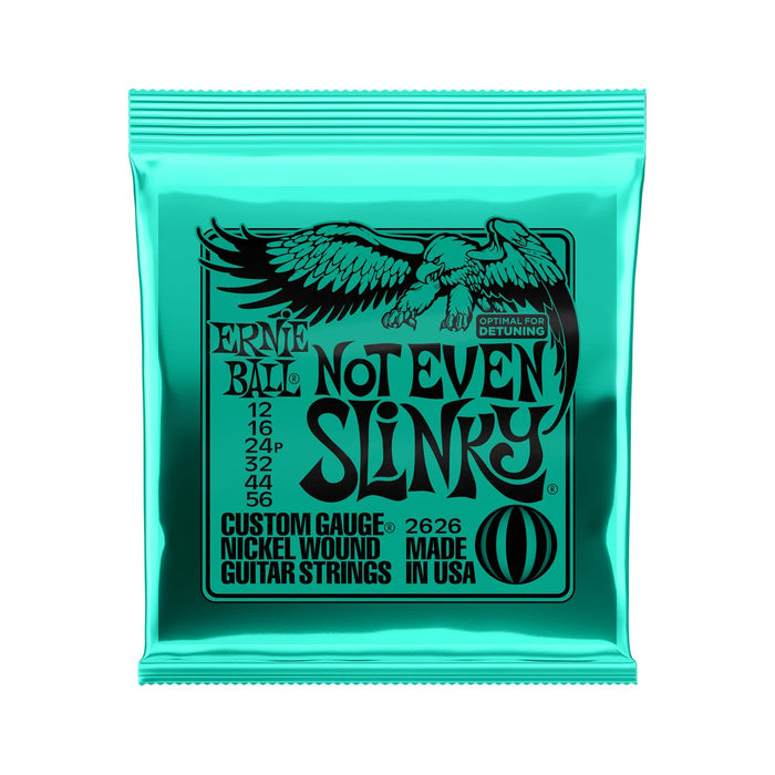 Ernie Ball | Not Even Slinky | Nickel Wound ELECTRIC Guitar Strings | 12-56 | P02626