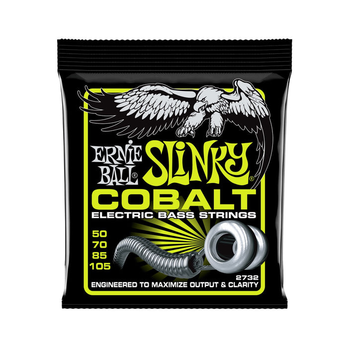 Ernie Ball | Regular Slinky | Cobalt | BASS 4 Strings | 50-105 | P02732