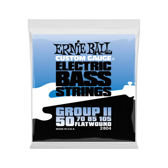 Ernie Ball | Flatwound Group II | BASS 4 Strings | 50-105 | P02804