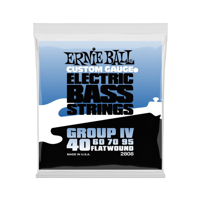 Ernie Ball | Flatwound Group IV | BASS 4 Strings | 40-95 | P02808