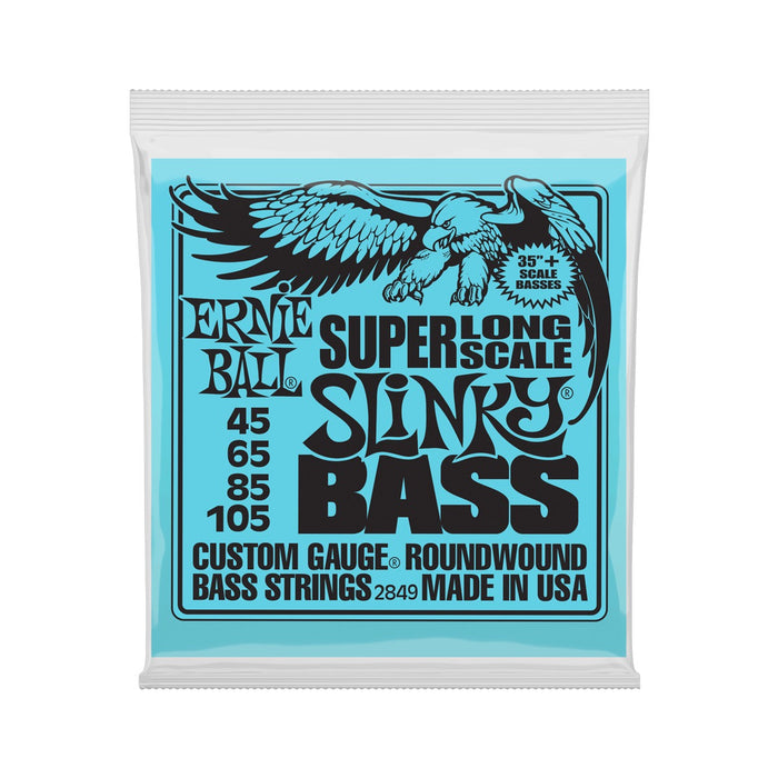 Ernie Ball | Super Long Scale Slinky | BASS 4 Strings  | 45-105 | P02849
