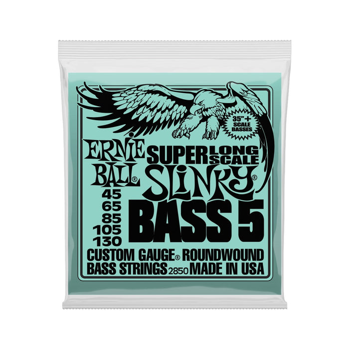 Ernie Ball | Super Long Scale Slinky | BASS 5 Strings | 45-130 | P02850