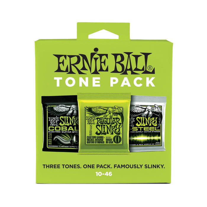 Ernie Ball | Regular Slinky | ELECTRIC Tone Pack | 10-46 | 3 Pack | P03331
