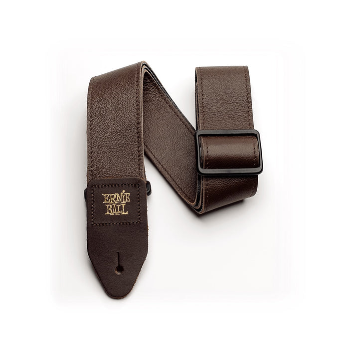 Ernie Ball | Tri-Glide Italian Leather Strap | Brown | P04135