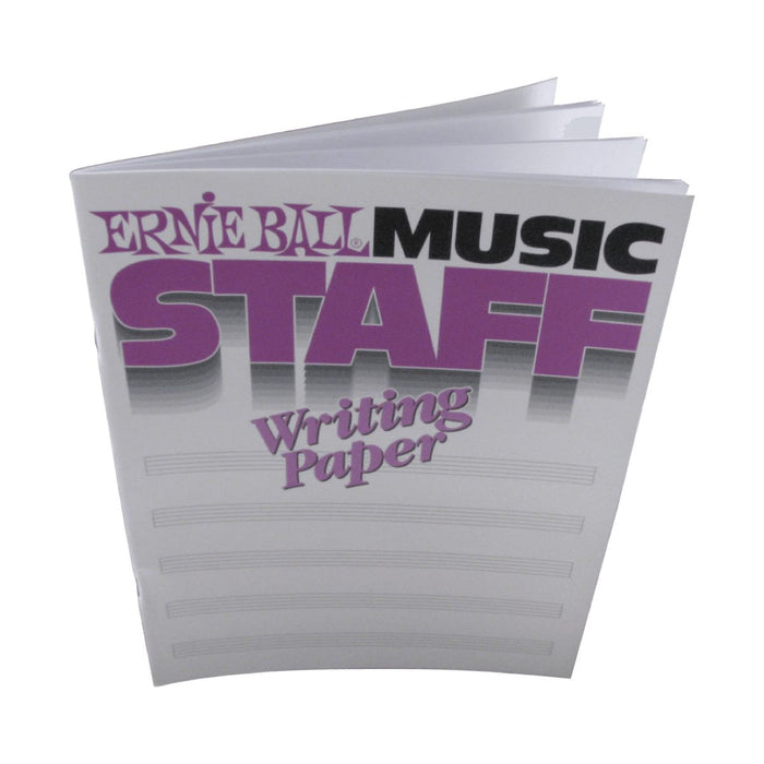 Ernie Ball | Music Staff Writing Paper | P07019