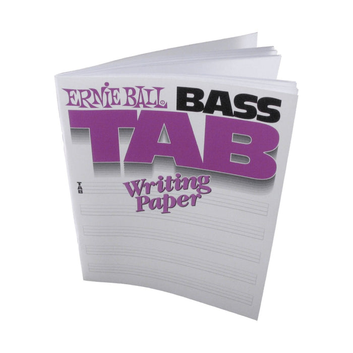 Ernie Ball | Bass Tab Writing Paper | P07022