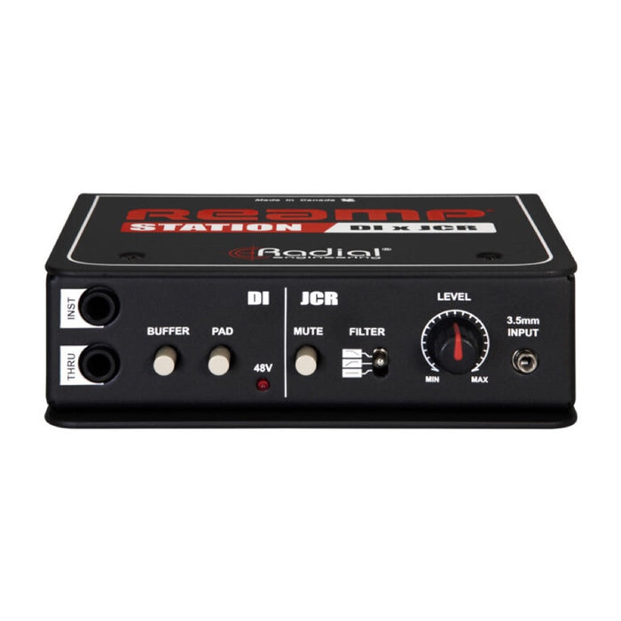 Radial | ReAmp STATION | Active DI Box & JCR Reamper in One
