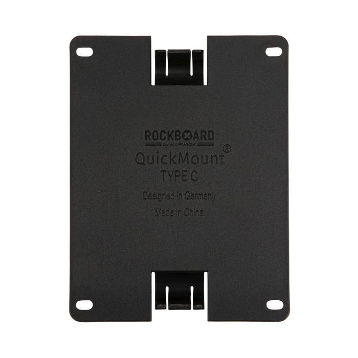 RockBoard | QuickMount Type C | Pedal Mounting Plate | For Large Vertical Pedals