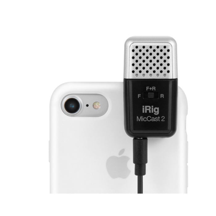 IK Multimedia | iRig Mic Cast 2 | iOS Microphone