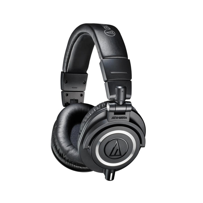 Audio Technica | ATH M50X | Professional Studio Monitor Over-Ear Headphones | Black
