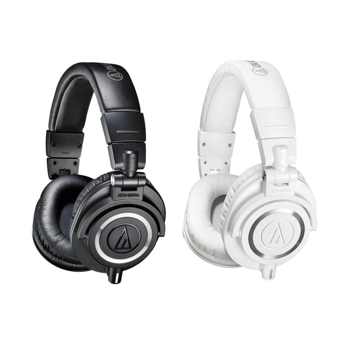 Audio Technica | ATH M50X | Professional Studio Monitor Over-Ear Headphones | Black