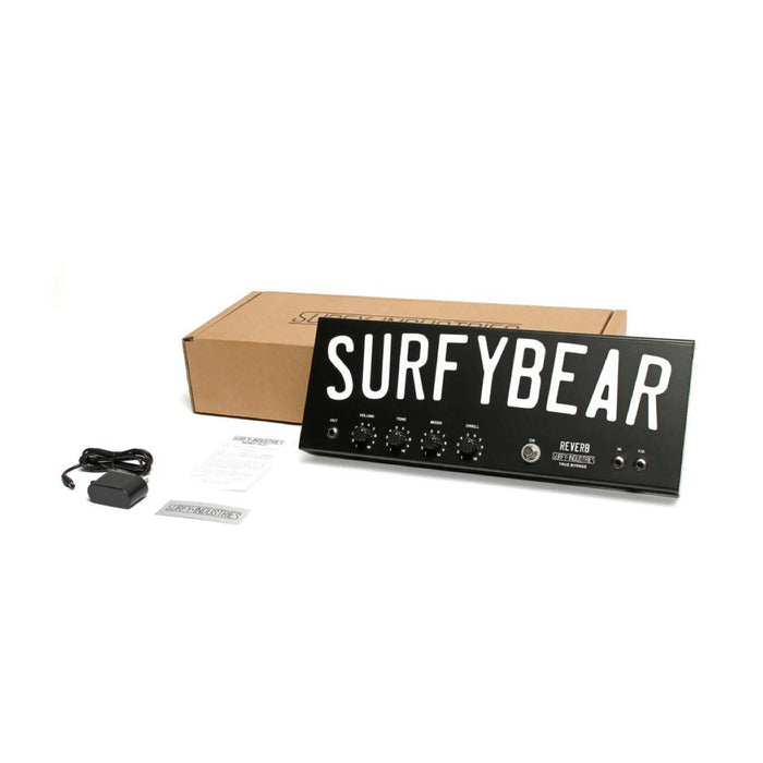 Surfy Industries | SurfyBear Metal V2 | Spring Reverb | Black