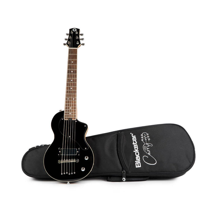 Blackstar | Carry-On Travel Electric Guitar | Jet Black | w/ Premium GigBag