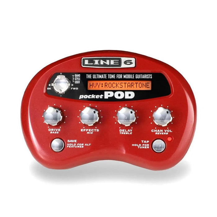 Line 6 | POCKETPOD | Mini Battery-Powered Pod | w/ USB