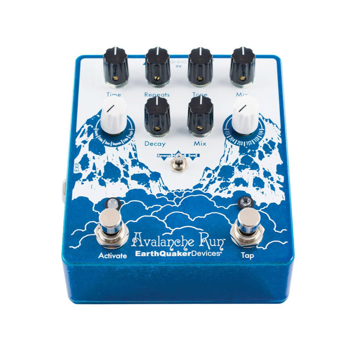 Earthquaker Devices | Avalanche Run V2 | Stereo Reverb & Delay | With Tap Tempo