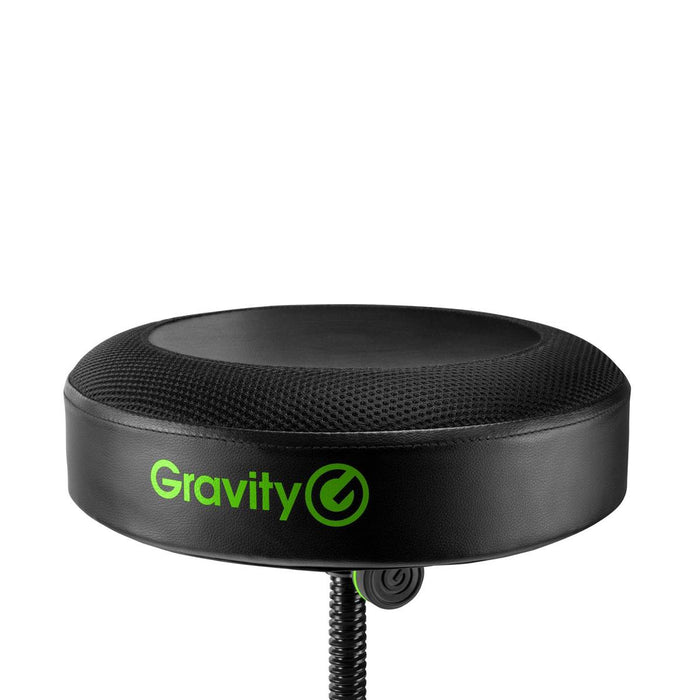 Gravity | FDSEAT1 | Round Musicians Stool | Foldable | Adjustable Height