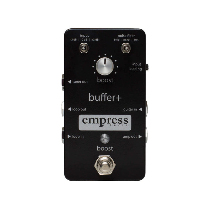 Empress Effects | BUFFER+ | w/ Noise Filter & Boost | Complete Input & Output for Pedalboard