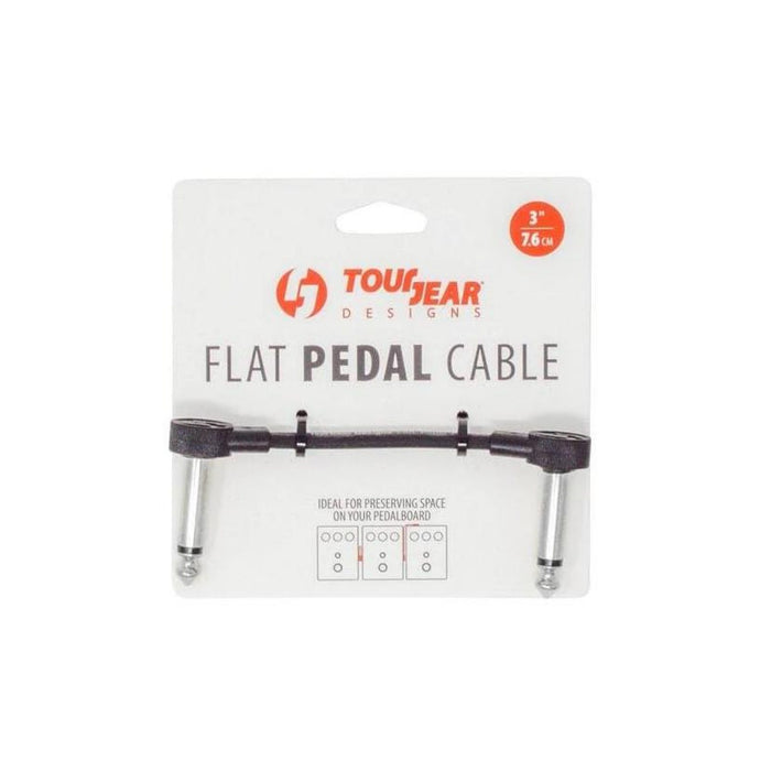 TourGear Designs | Flat Audio Patch Cable | TS Mono to TS Mono | C Shape