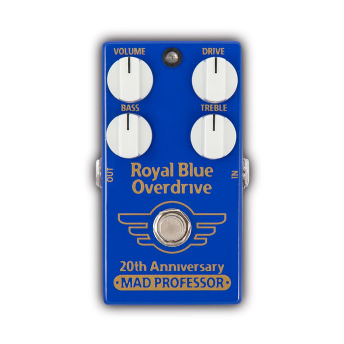 Mad Professor | ROYAL BLUE OVERDRIVE | 20th Anniversary | An Extremely Touch Sensitive Overdrive