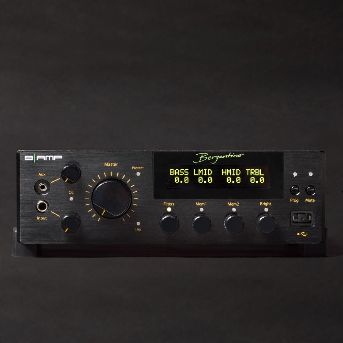 Bergantino | B|AMP | $1825 | 800W Bass Amp Head | DSP, EQ, Compressor ...